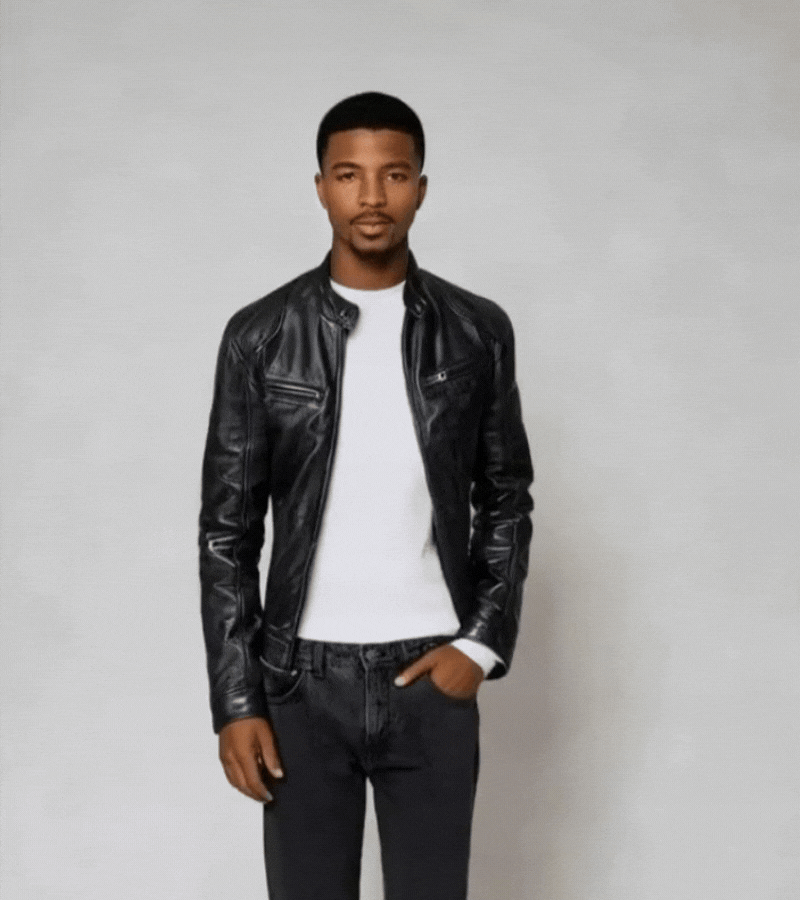 ELIO | Tijdloos en veelzijdig leren jack