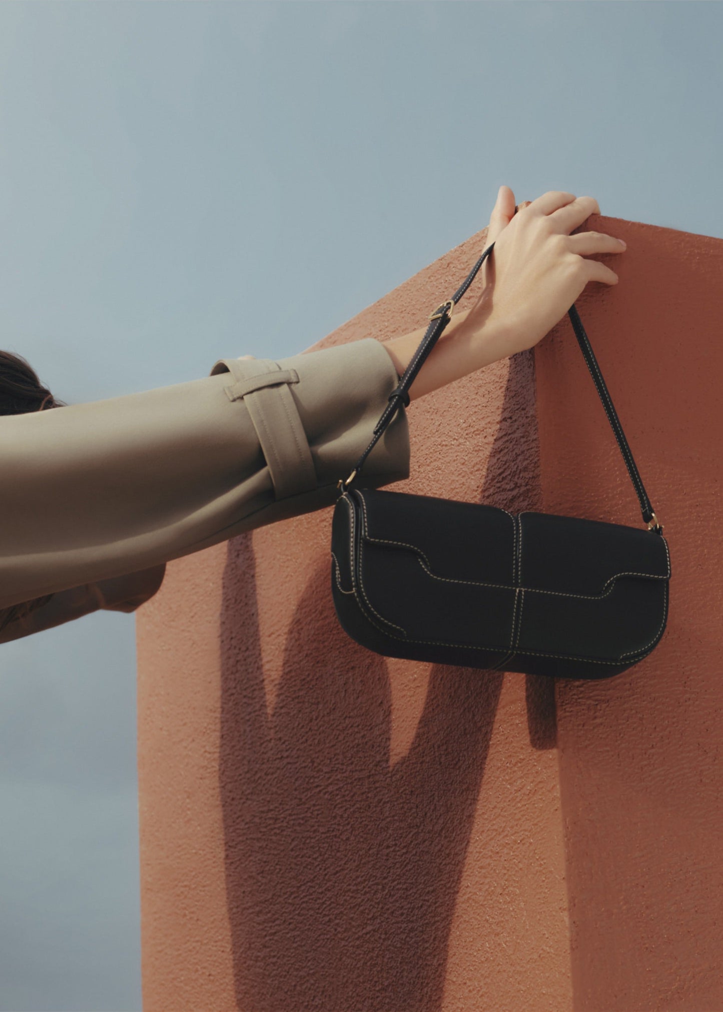 Elegante minimalistische schoudertas