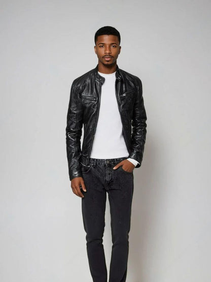 ELIO | Tijdloos en veelzijdig leren jack