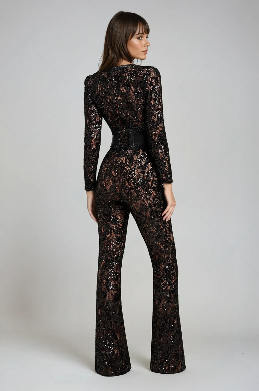 Marbella Royale - Jumpsuit met Allure kant
