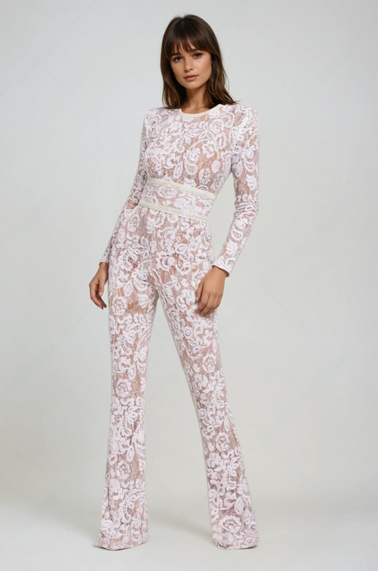 Marbella Royale - Jumpsuit met Allure kant