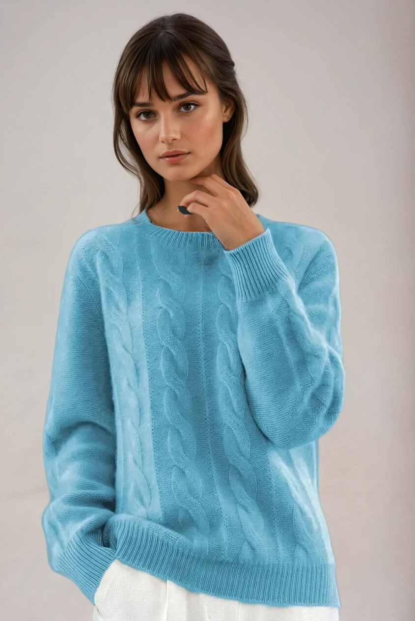 Michelle - Warme gebreide trui