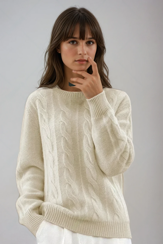 Michelle - Warme gebreide trui